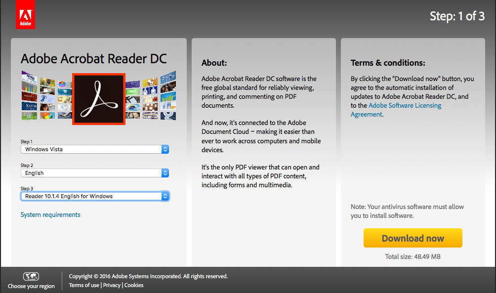 Download Adobe Reader 2014 Offline Installer